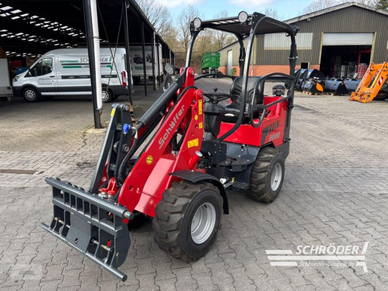 Hoflader типа Schäffer 2028-2, Neumaschine в Wildeshausen (Фотография 7)