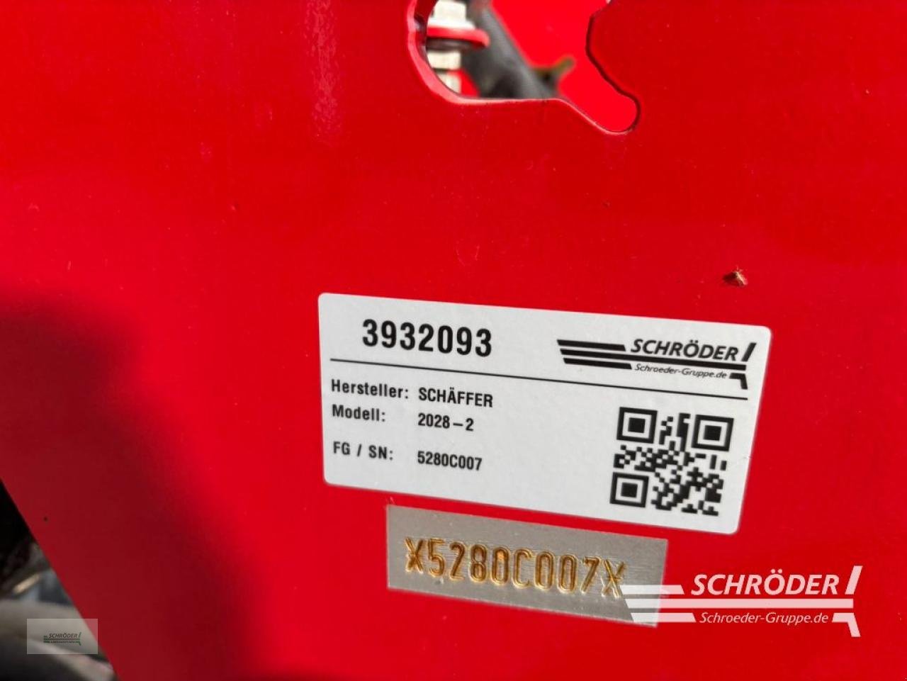 Hoflader типа Schäffer 2028-2, Neumaschine в Wildeshausen (Фотография 21)