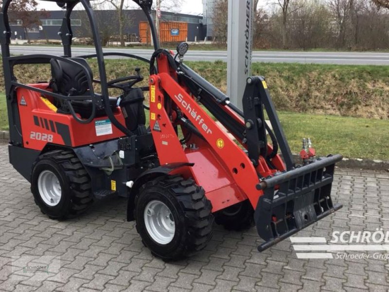 Hoflader du type Schäffer 2028-2, Neumaschine en Westerstede