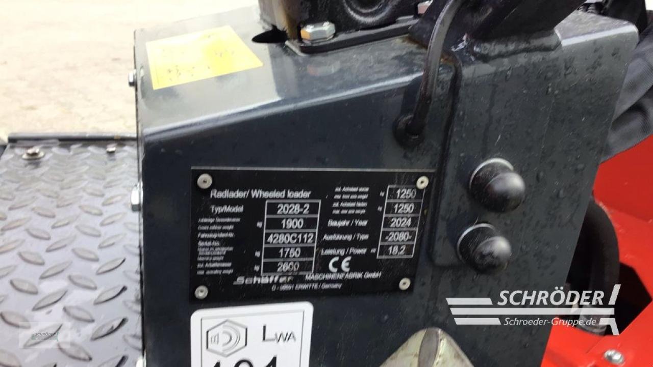 Hoflader типа Schäffer 2028-2, Neumaschine в Westerstede (Фотография 3)