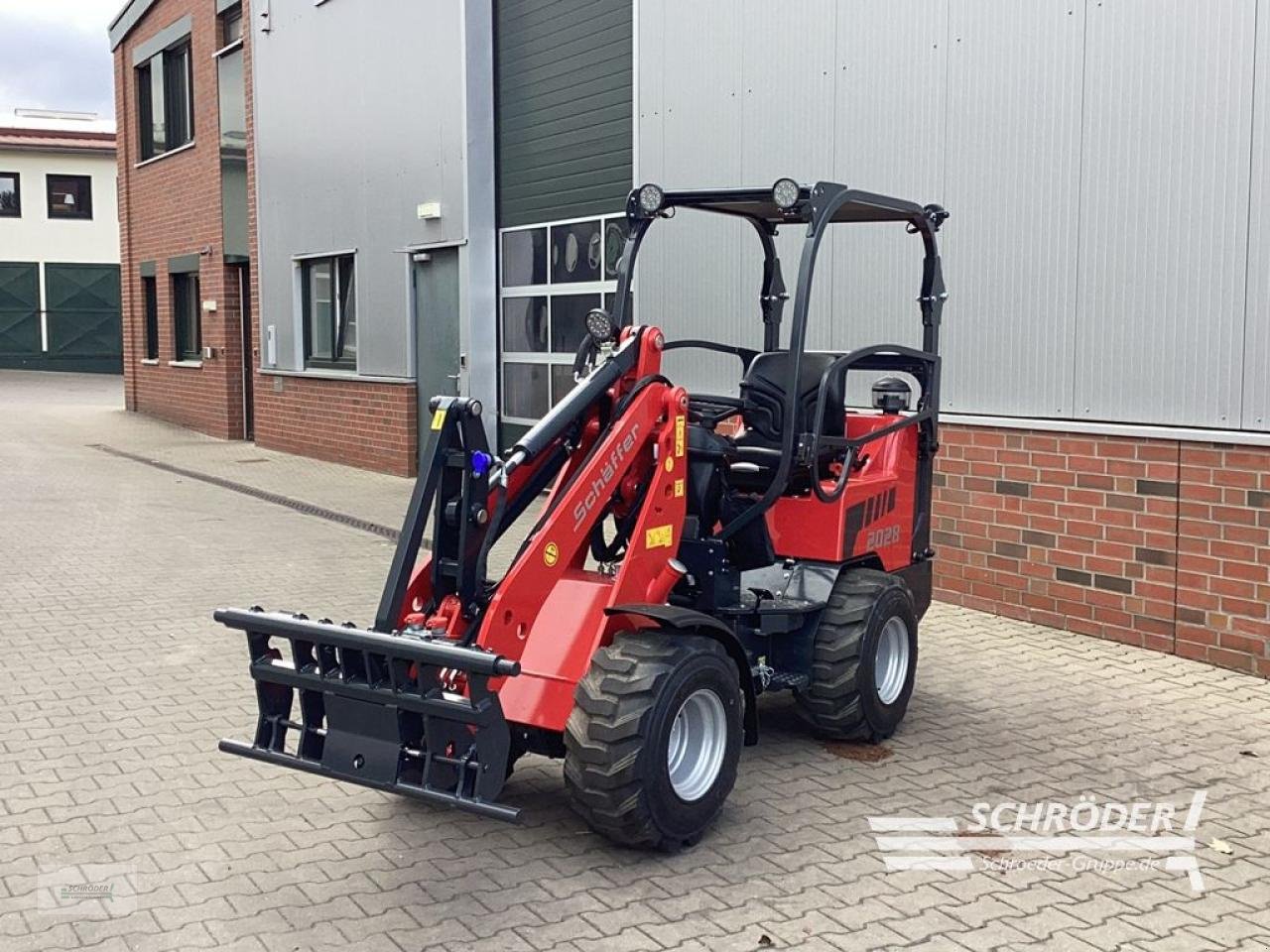 Hoflader typu Schäffer 2028-2, Neumaschine w Scharrel (Zdjęcie 3)