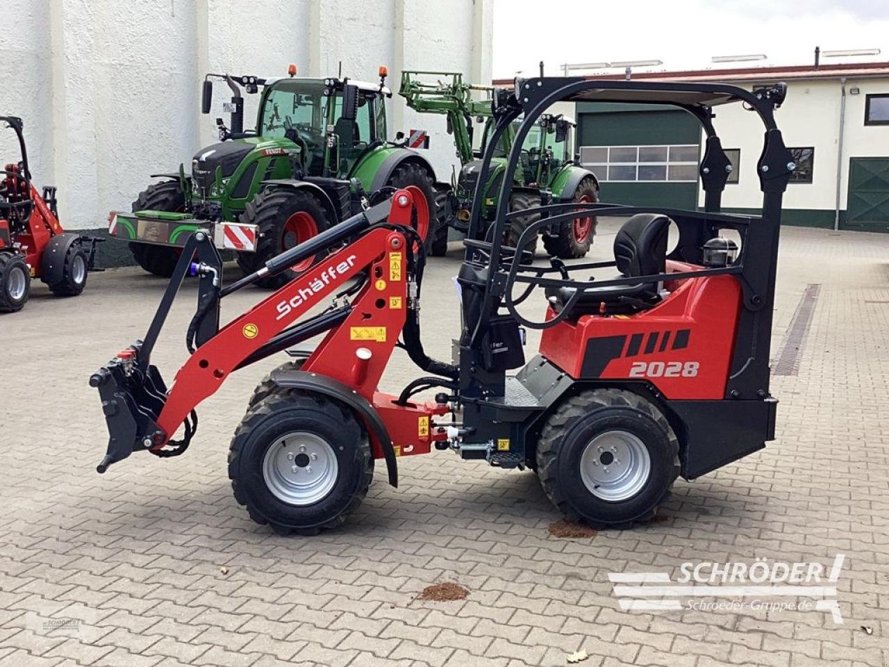 Hoflader typu Schäffer 2028-2, Neumaschine w Scharrel (Zdjęcie 4)