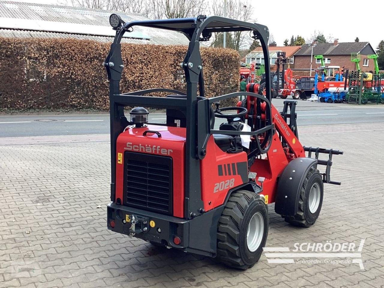 Hoflader typu Schäffer 2028-2, Neumaschine w Scharrel (Zdjęcie 5)