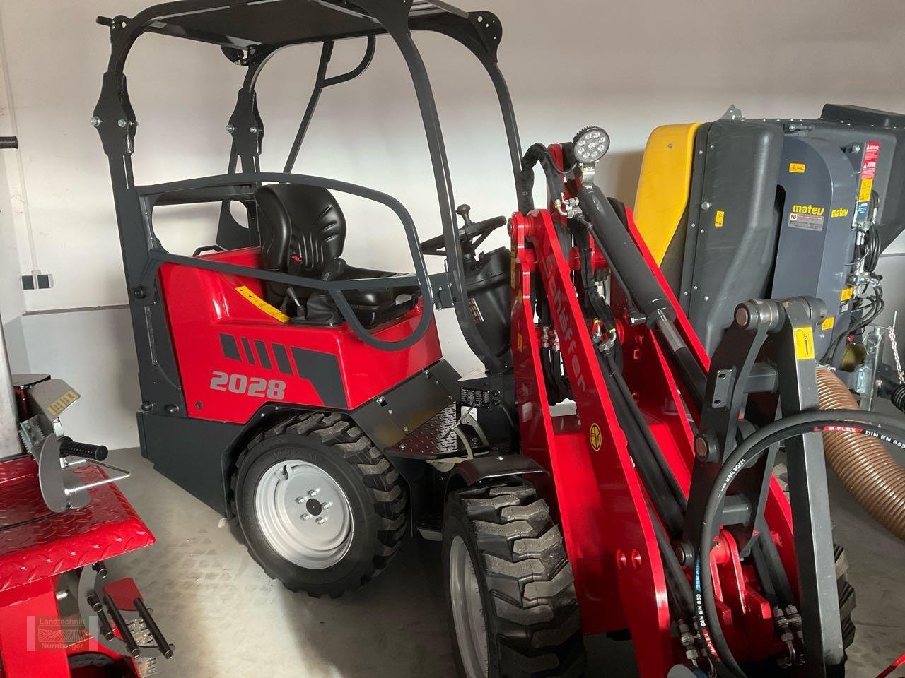 Hoflader typu Schäffer 2028-2, Gebrauchtmaschine v Lösnitz (Obrázek 1)