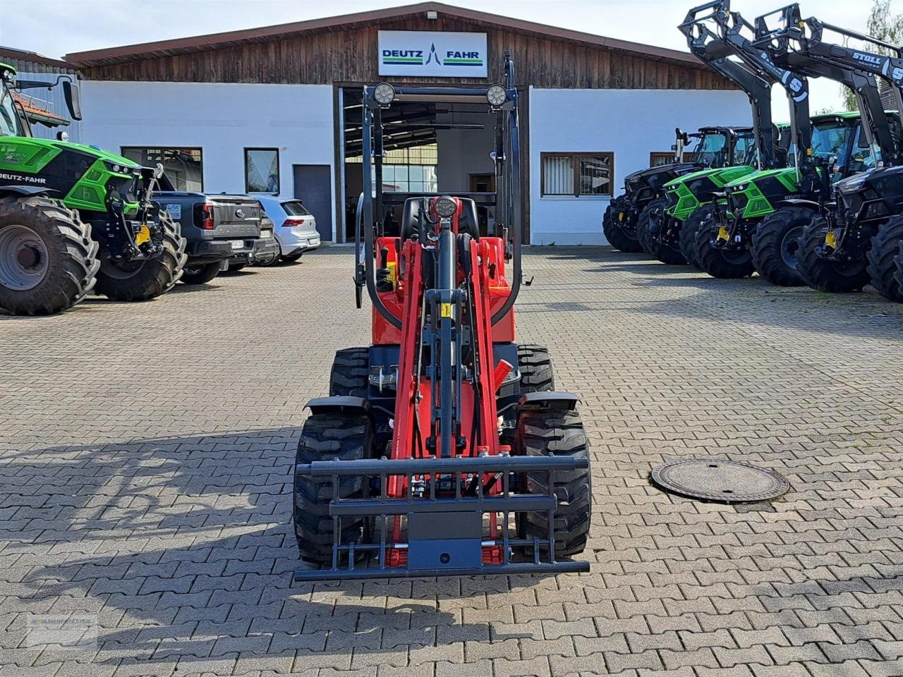 Hoflader Türe ait Schäffer 2028 MIT FSD, Neumaschine içinde Unterdietfurt (resim 3)