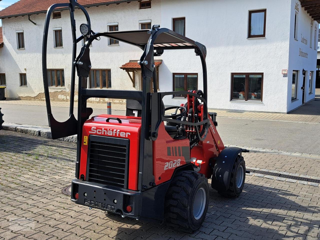 Hoflader Türe ait Schäffer 2028 MIT FSD, Neumaschine içinde Unterdietfurt (resim 7)