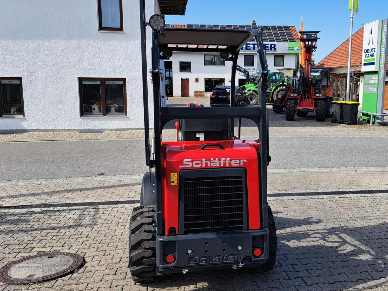 Hoflader Türe ait Schäffer 2028 MIT FSD, Neumaschine içinde Unterdietfurt (resim 8)