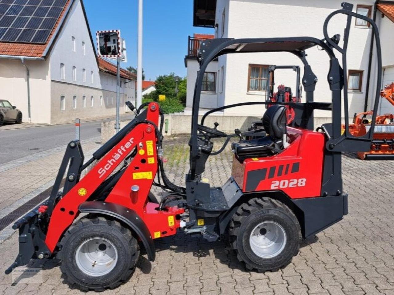 Hoflader Türe ait Schäffer 2028 MIT FSD, Neumaschine içinde Unterdietfurt (resim 9)