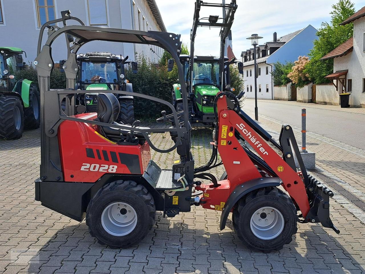 Hoflader des Typs Schäffer 2028 MIT FSD, Neumaschine in Unterdietfurt (Bild 7)