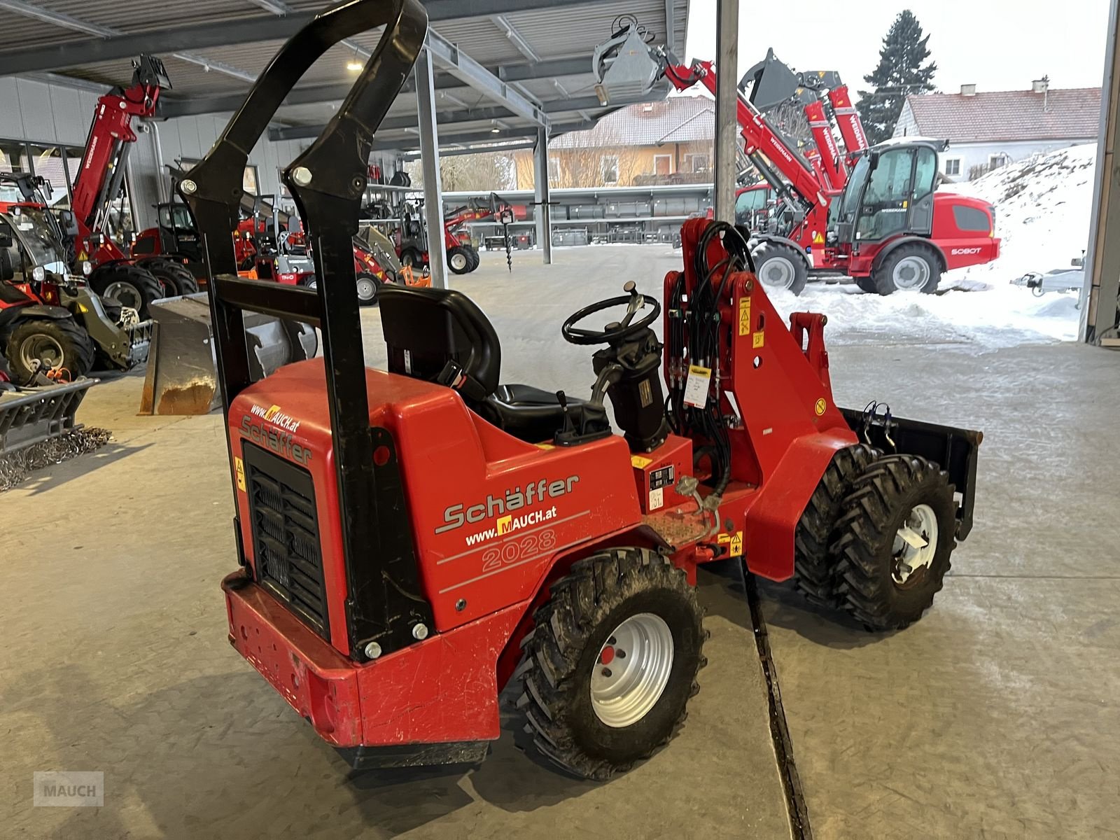 Hoflader tipa Schäffer 2028 mit Hauer, Gebrauchtmaschine u Burgkirchen (Slika 7)