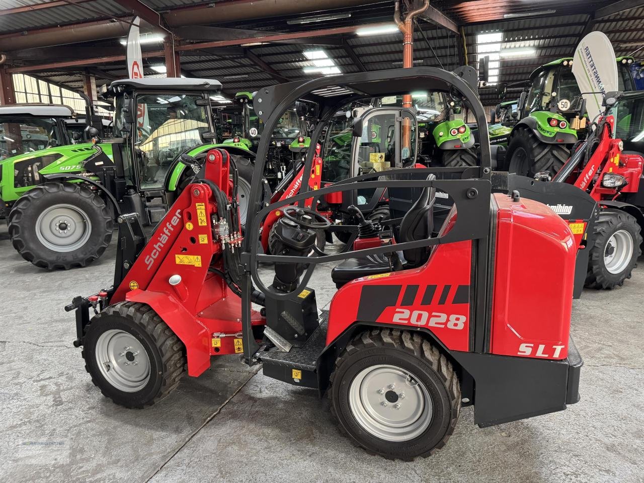 Hoflader tipa Schäffer 2028 SLT MIT FSD, Neumaschine u Unterdietfurt (Slika 2)