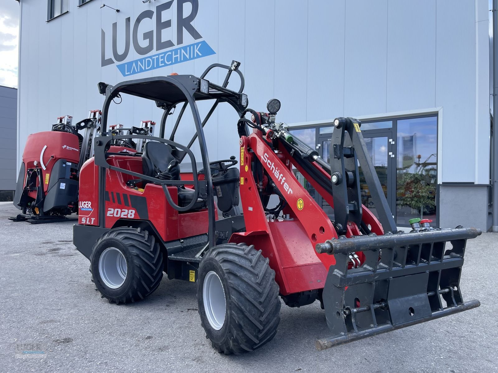 Hoflader del tipo Schäffer 2028 SLT, Gebrauchtmaschine In Niederkappel (Immagine 1)