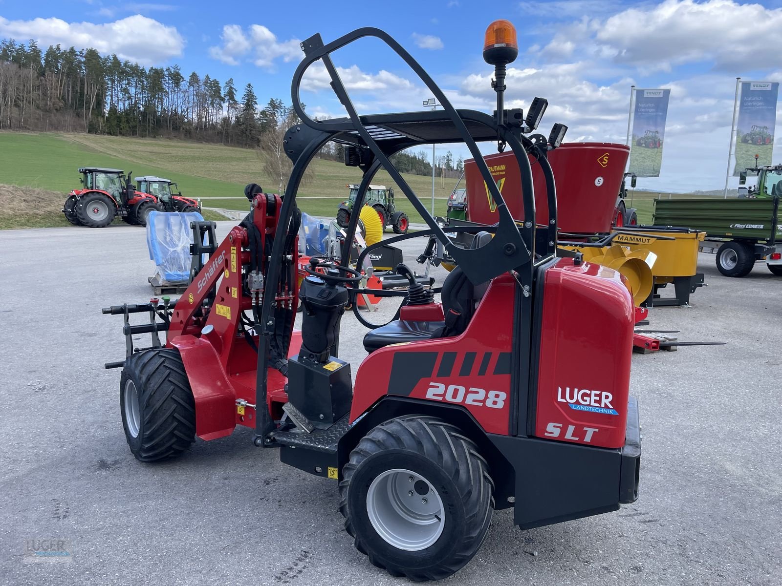 Hoflader del tipo Schäffer 2028 SLT, Gebrauchtmaschine In Niederkappel (Immagine 4)