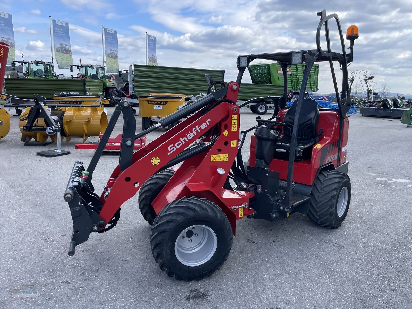 Hoflader del tipo Schäffer 2028 SLT, Gebrauchtmaschine In Niederkappel (Immagine 5)