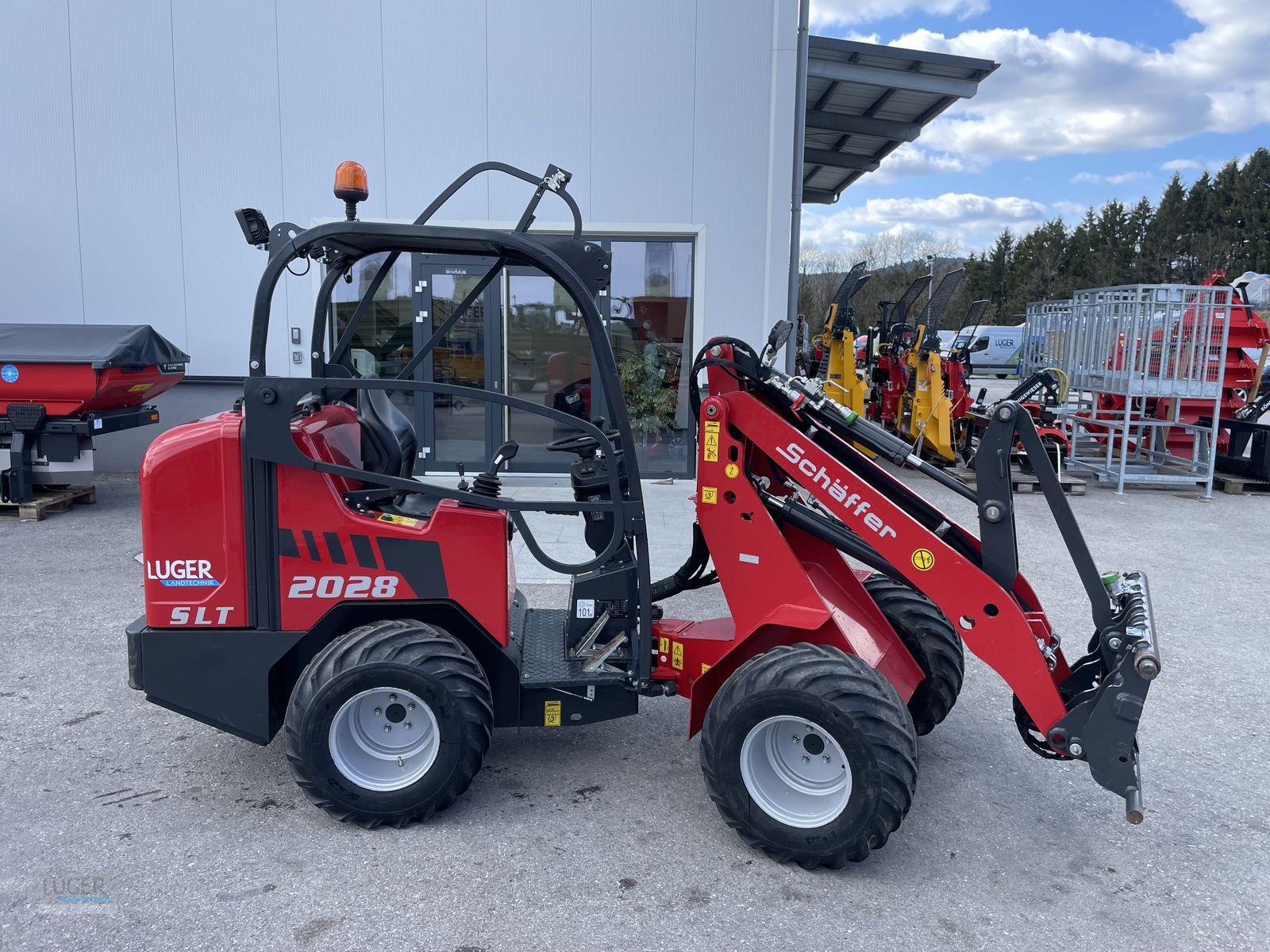 Hoflader del tipo Schäffer 2028 SLT, Gebrauchtmaschine In Niederkappel (Immagine 2)