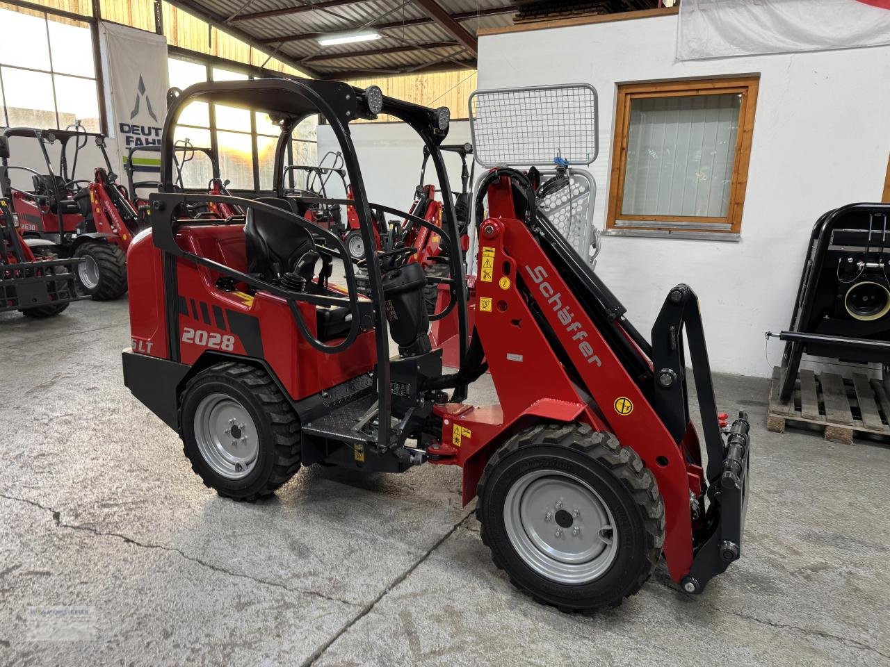 Hoflader of the type Schäffer 2028 SLT, Neumaschine in Unterdietfurt (Picture 3)