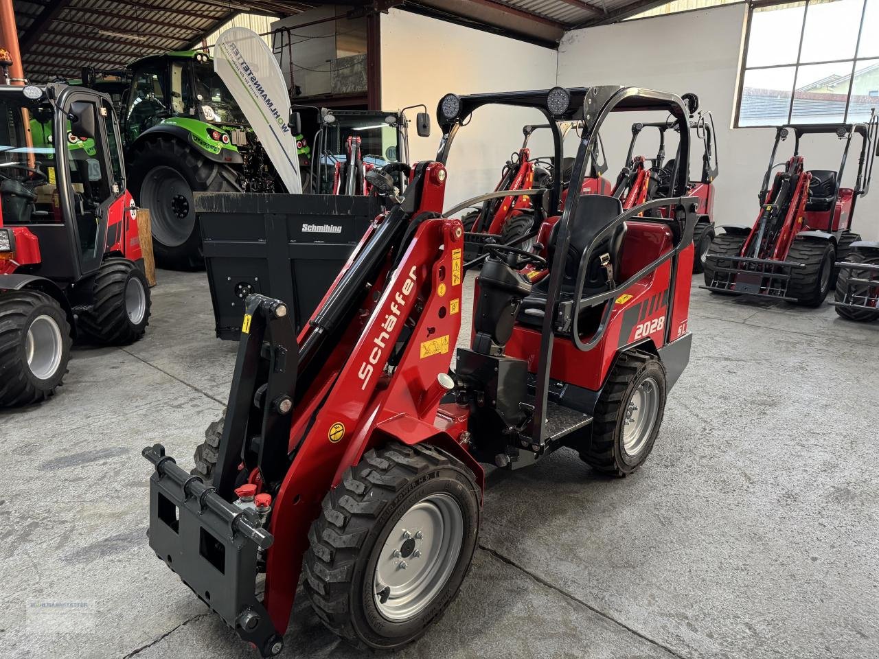 Hoflader of the type Schäffer 2028 SLT, Neumaschine in Unterdietfurt (Picture 5)