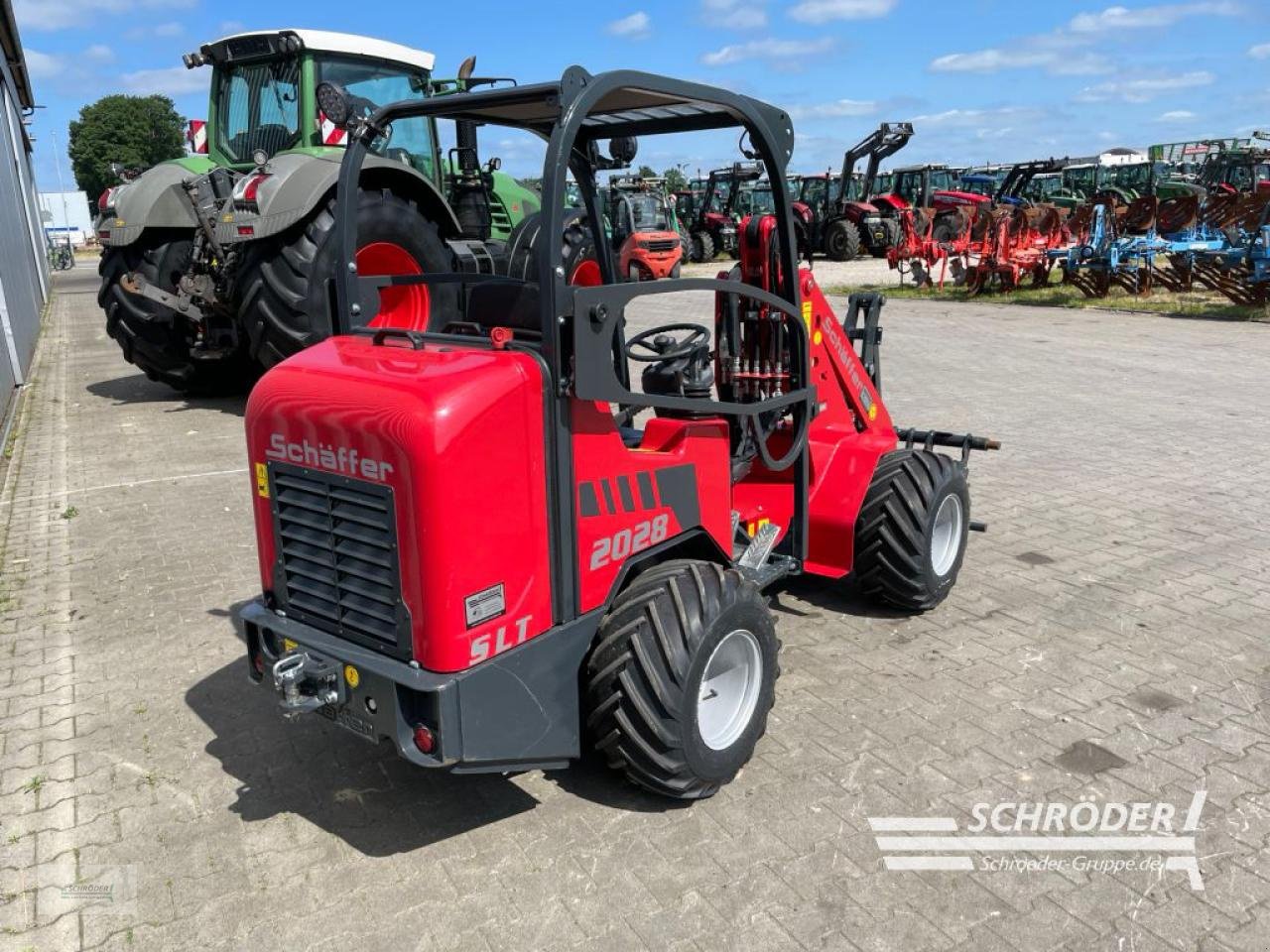 Hoflader des Typs Schäffer 2028 SLT, Neumaschine in Völkersen (Bild 3)