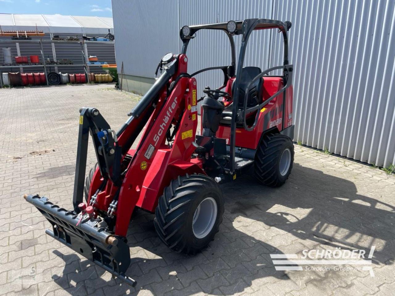 Hoflader des Typs Schäffer 2028 SLT, Neumaschine in Völkersen (Bild 5)