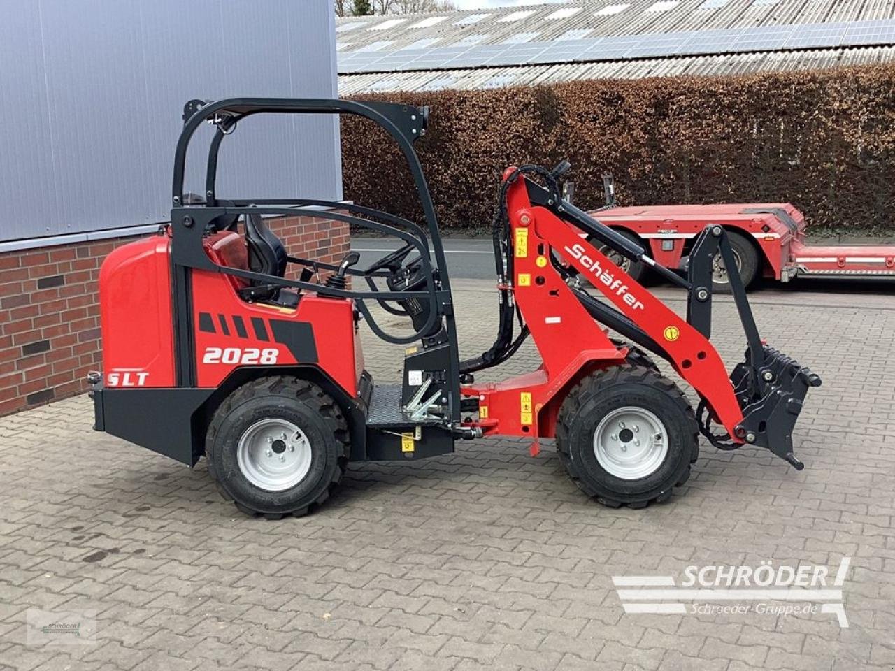 Hoflader a típus Schäffer 2028 SLT, Neumaschine ekkor: Jade OT Schweiburg (Kép 4)