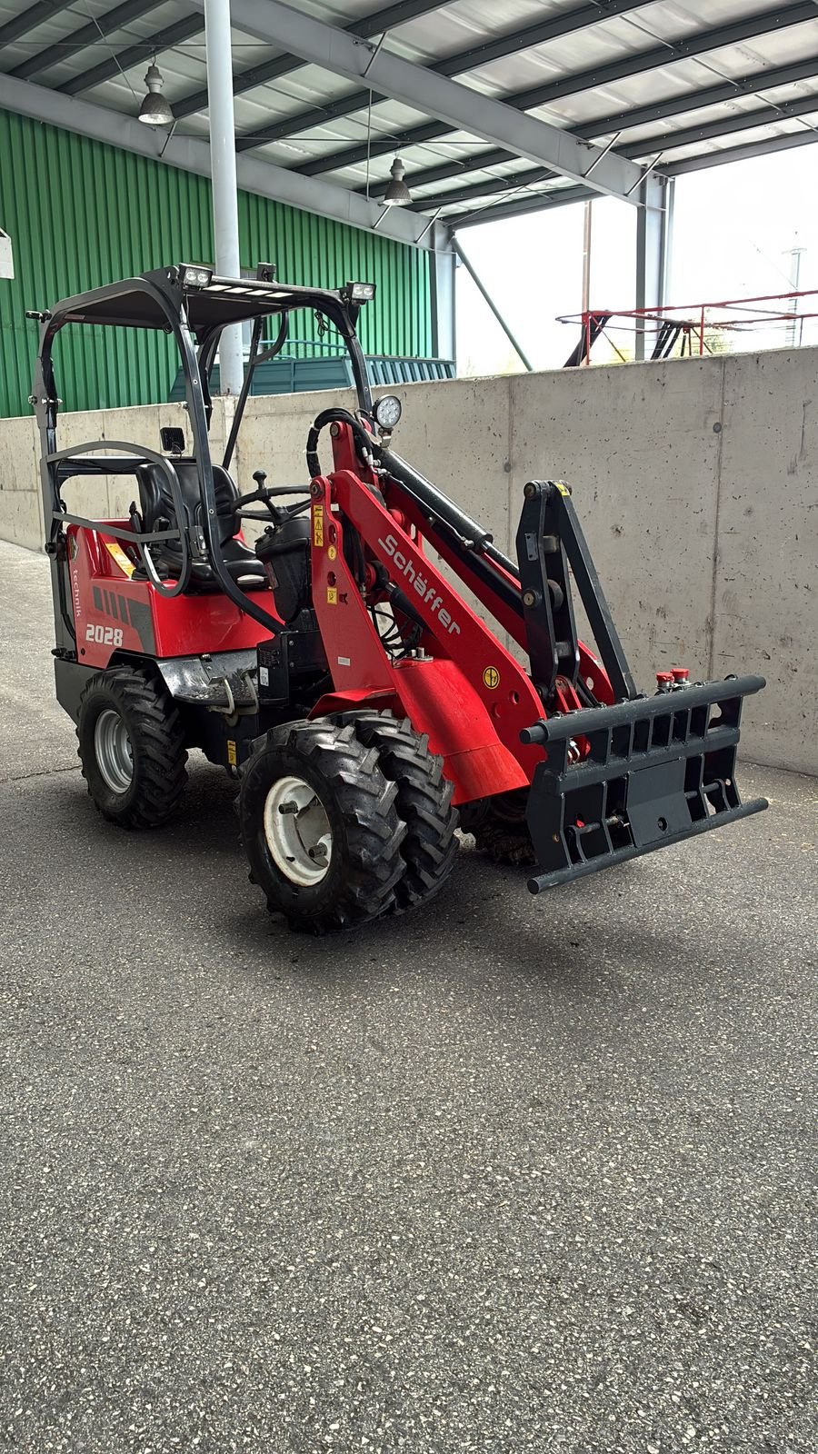 Hoflader van het type Schäffer 2028, Gebrauchtmaschine in Bergheim (Foto 1)