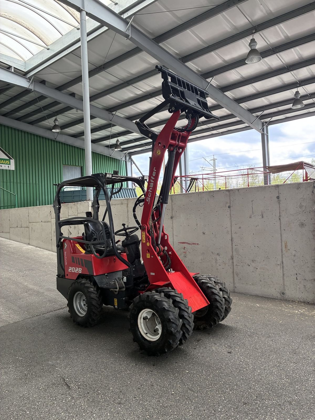 Hoflader van het type Schäffer 2028, Gebrauchtmaschine in Bergheim (Foto 4)