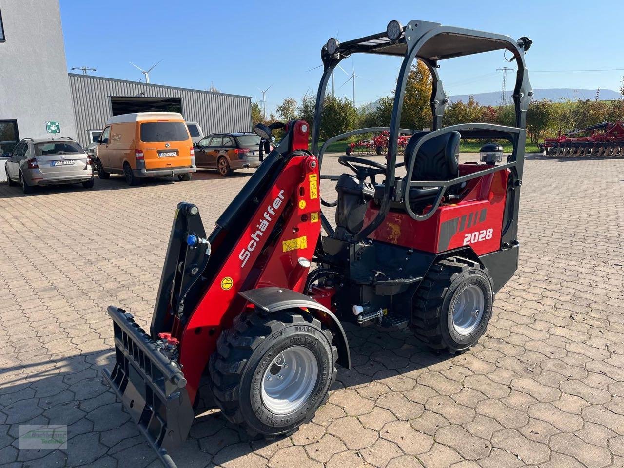 Hoflader of the type Schäffer 2028, Neumaschine in Coppenbruegge (Picture 1)