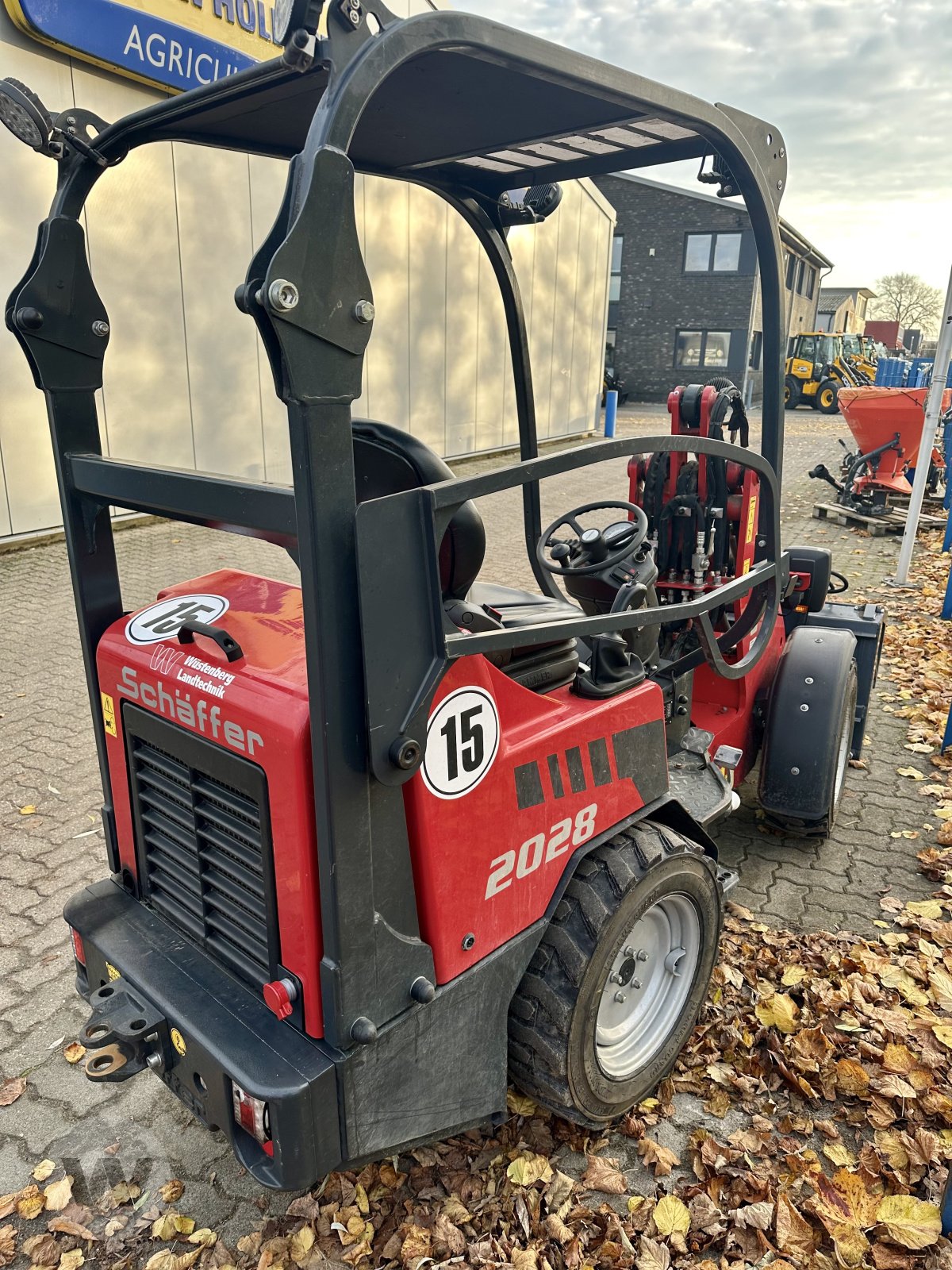 Hoflader des Typs Schäffer 2028, Gebrauchtmaschine in Husum (Bild 10)