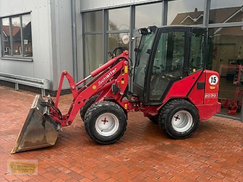 Hoflader typu Schäffer 2030 S mit Kabine und Straßenbeleuchtung, Gebrauchtmaschine w Neuenkirchen-Vinte (Zdjęcie 1)