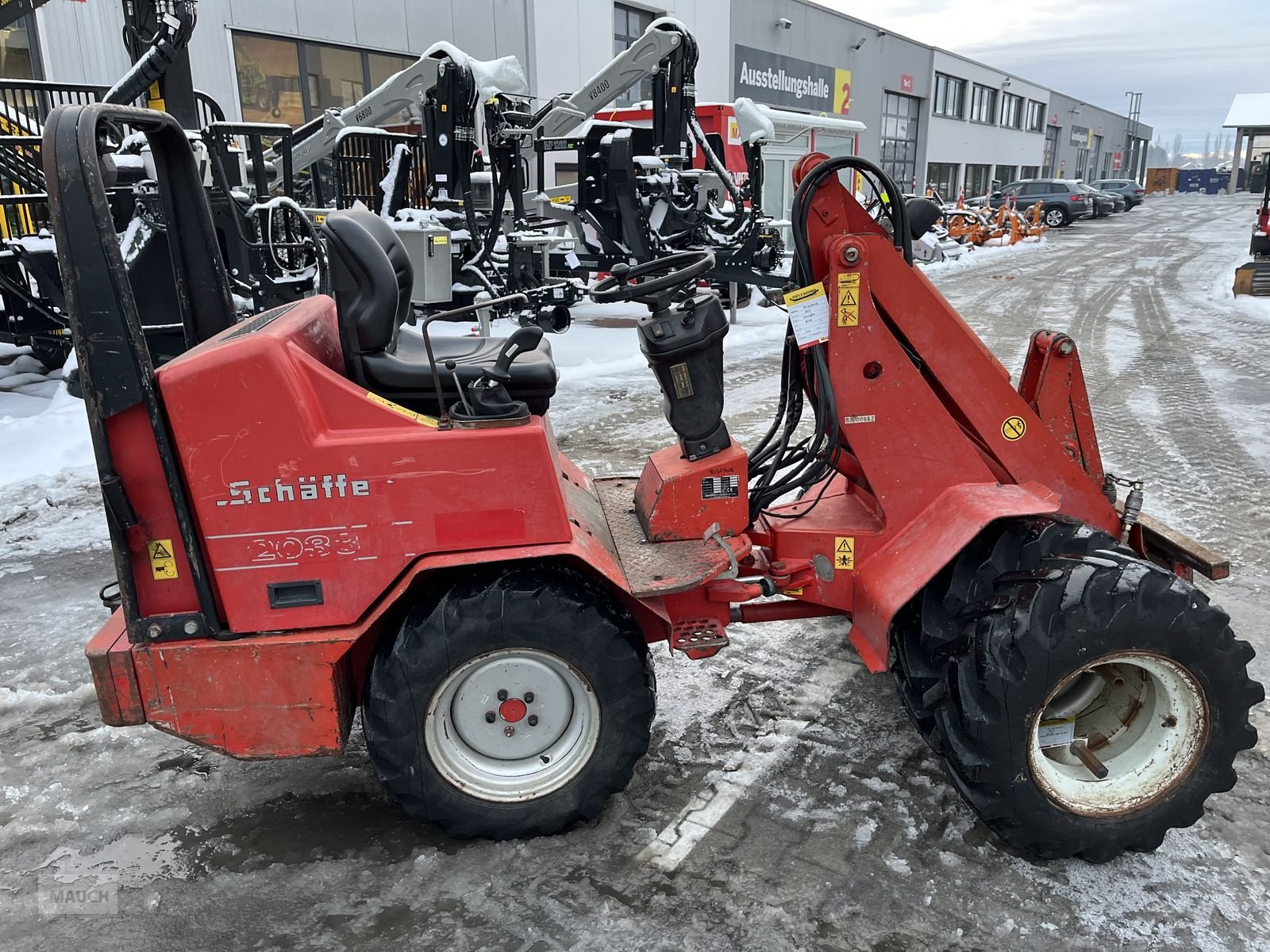 Hoflader a típus Schäffer 2033 mit Zwillingsreifen 2850h, Gebrauchtmaschine ekkor: Burgkirchen (Kép 7)