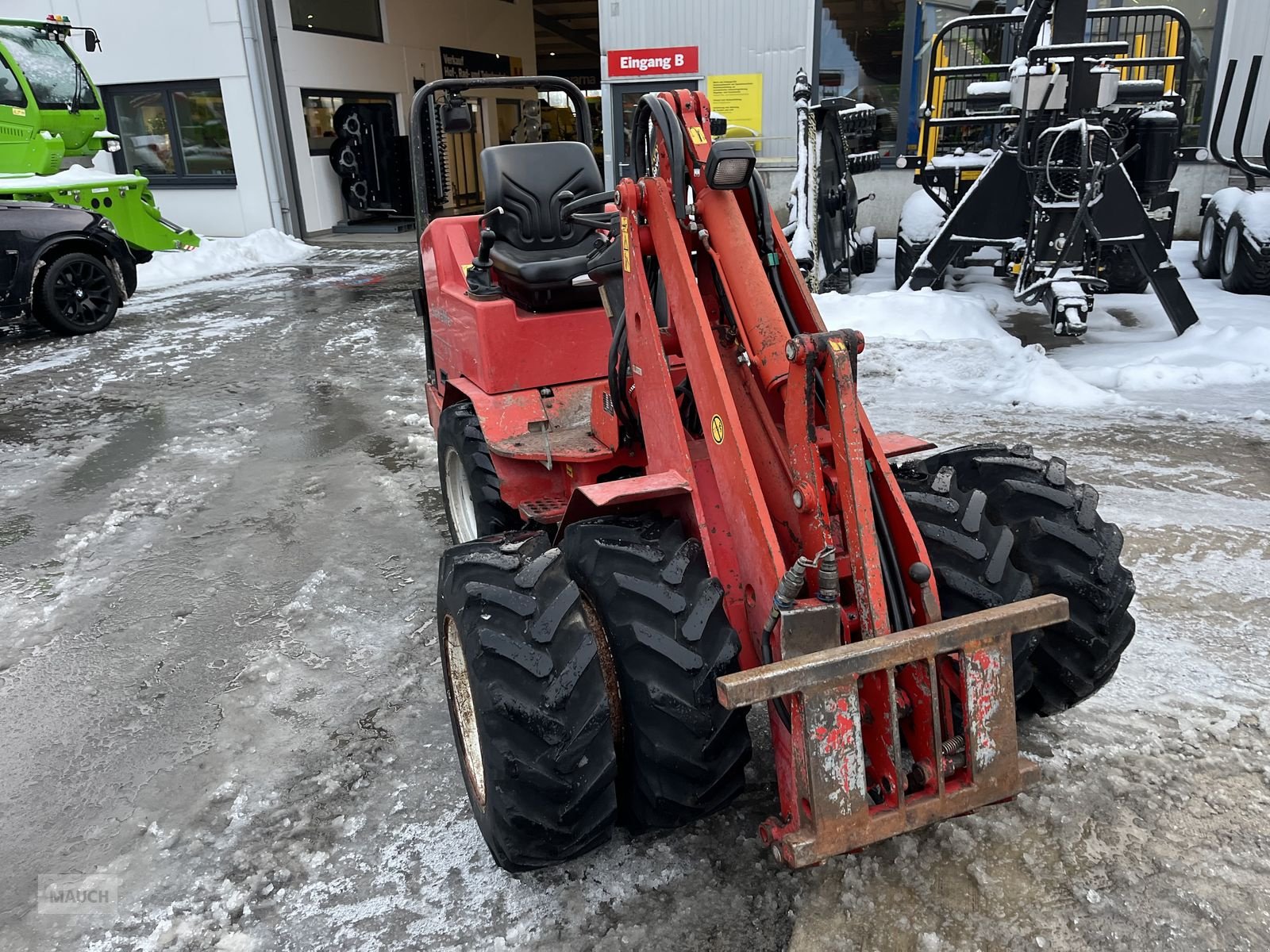 Hoflader a típus Schäffer 2033 mit Zwillingsreifen 2850h, Gebrauchtmaschine ekkor: Burgkirchen (Kép 3)