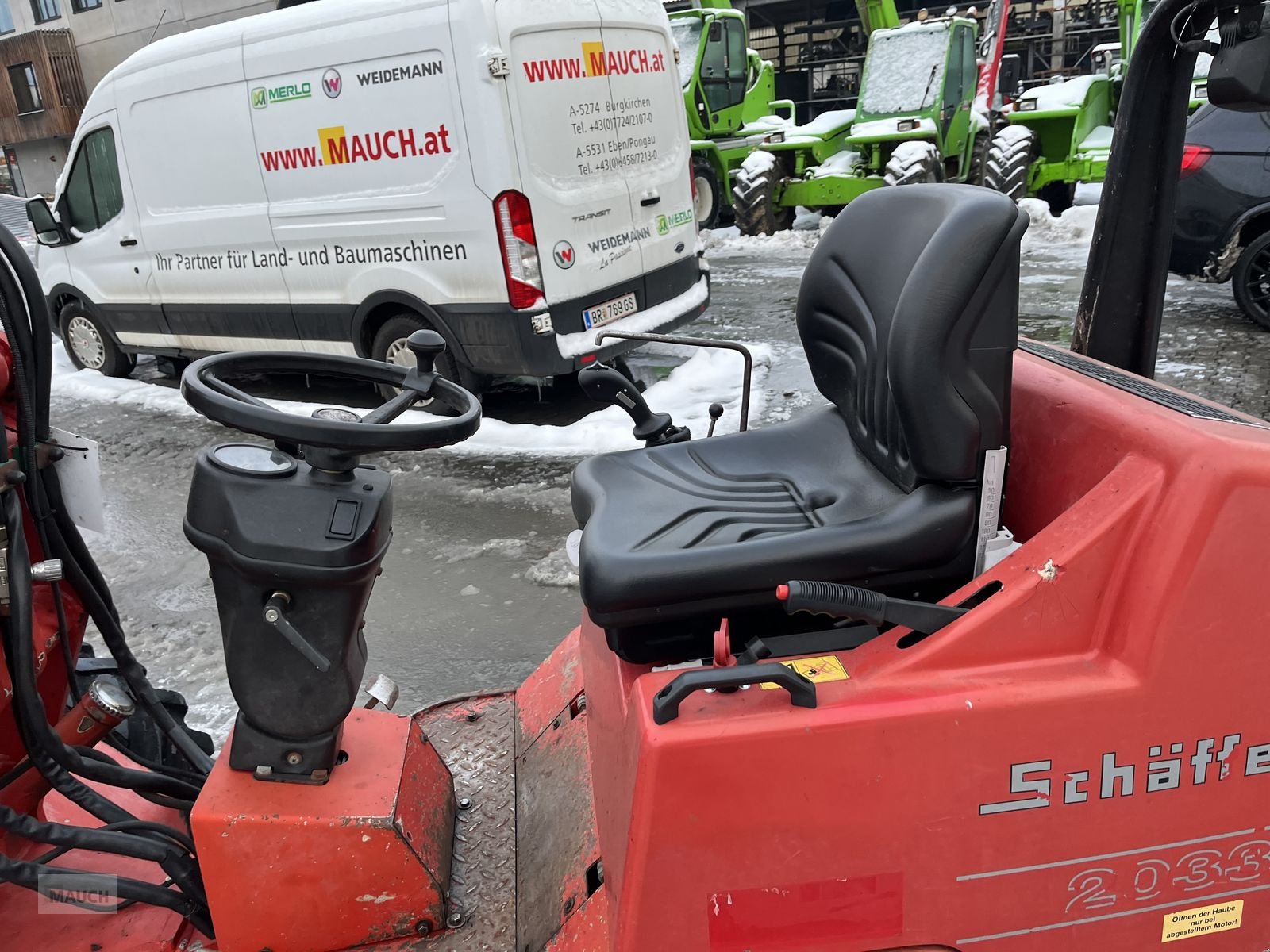 Hoflader a típus Schäffer 2033 mit Zwillingsreifen 2850h, Gebrauchtmaschine ekkor: Burgkirchen (Kép 15)