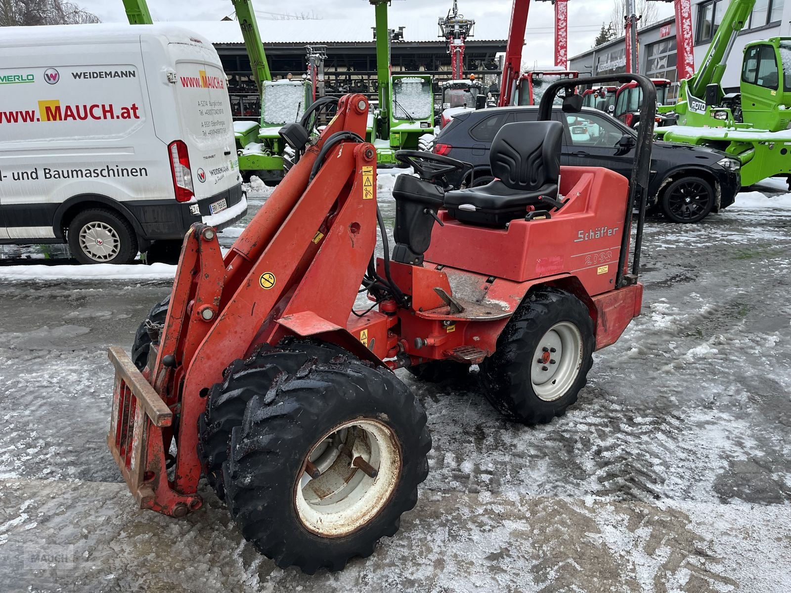 Hoflader a típus Schäffer 2033 mit Zwillingsreifen 2850h, Gebrauchtmaschine ekkor: Burgkirchen (Kép 1)