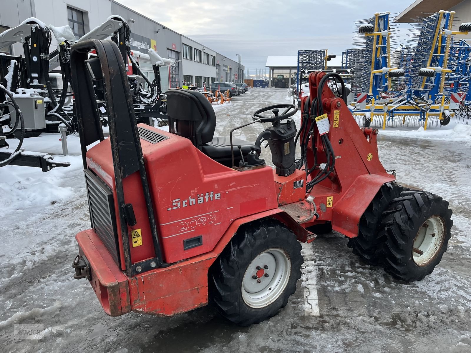 Hoflader a típus Schäffer 2033 mit Zwillingsreifen 2850h, Gebrauchtmaschine ekkor: Burgkirchen (Kép 12)