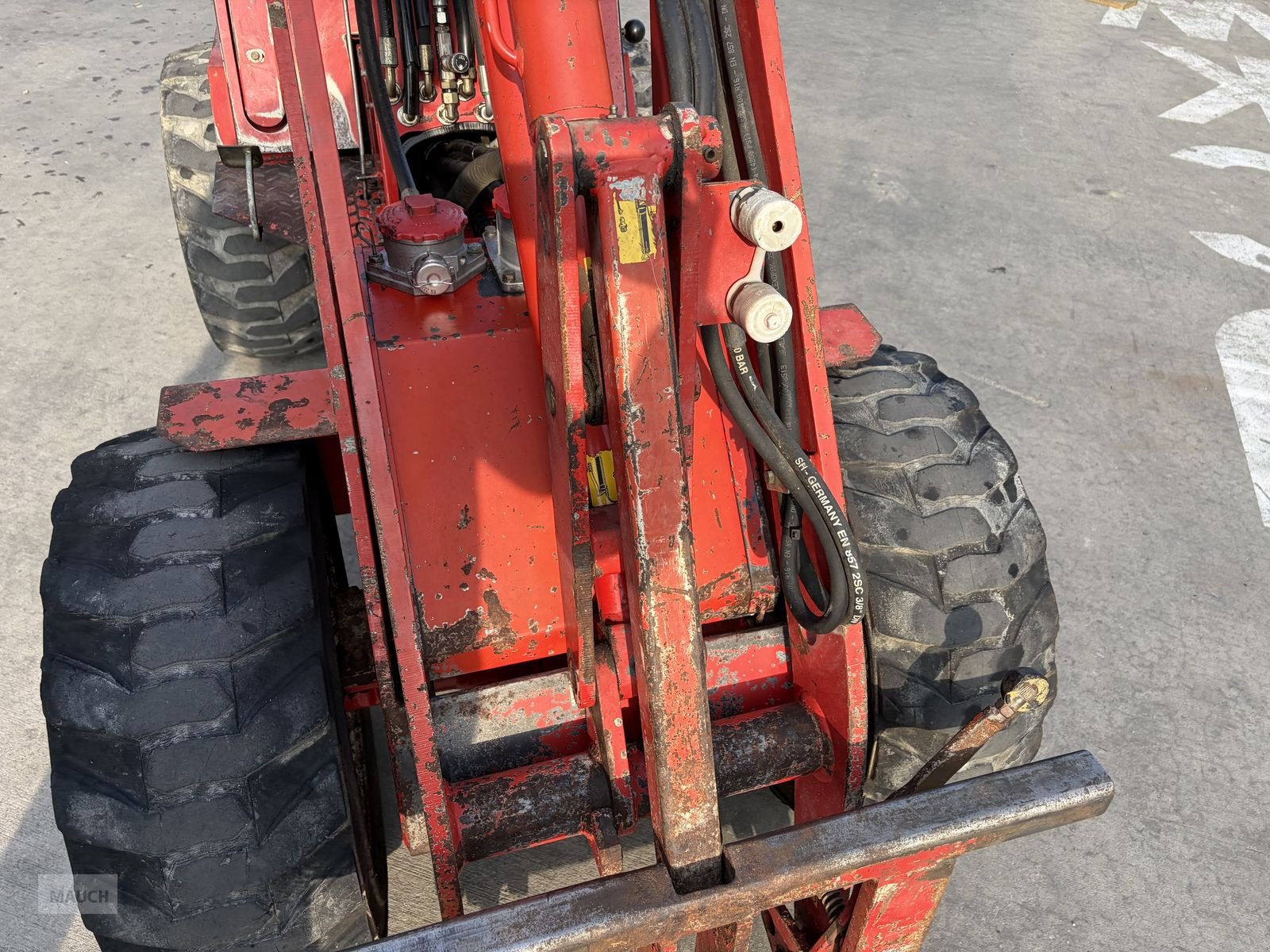 Hoflader du type Schäffer 222 Hydrostat mit Joystick, Gebrauchtmaschine en Burgkirchen (Photo 11)