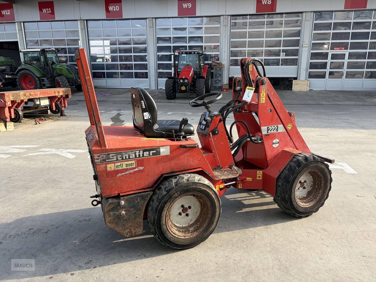 Hoflader du type Schäffer 222 Hydrostat mit Joystick, Gebrauchtmaschine en Burgkirchen (Photo 3)