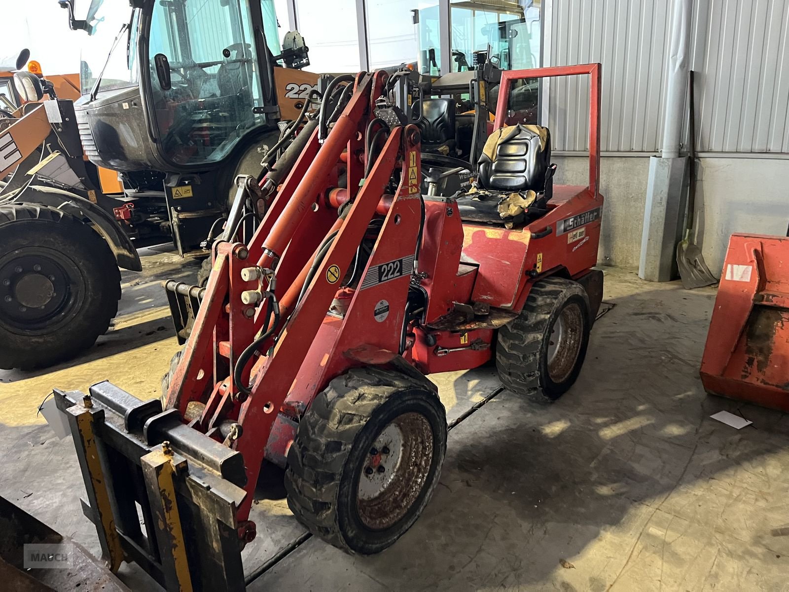 Hoflader от тип Schäffer 222 Hydrostat, Gebrauchtmaschine в Burgkirchen (Снимка 1)