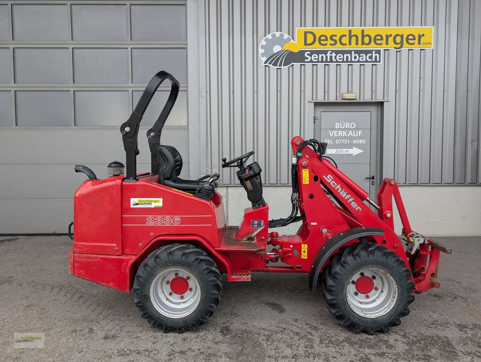 Hoflader of the type Schäffer 2336, Gebrauchtmaschine in Senftenbach (Picture 1)