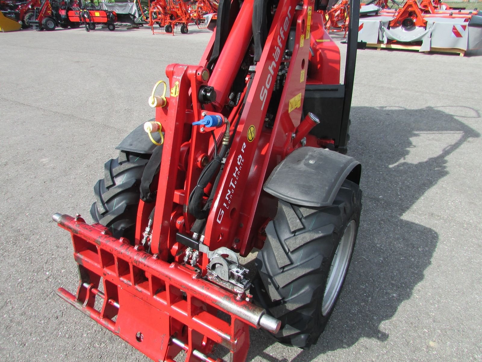 Hoflader typu Schäffer 2345 SLT, Gebrauchtmaschine v Saxen (Obrázek 8)