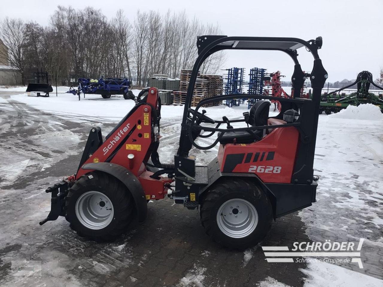 Hoflader del tipo Schäffer 2628, Neumaschine In Jerichow - Kleinmangelsdorf (Immagine 7)