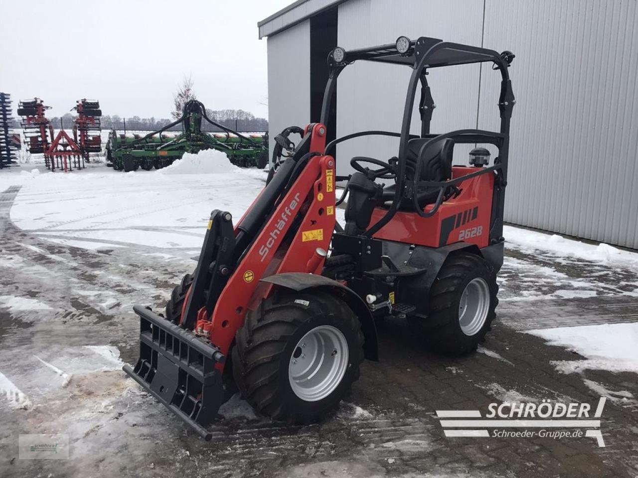 Hoflader del tipo Schäffer 2628, Neumaschine In Jerichow - Kleinmangelsdorf (Immagine 8)