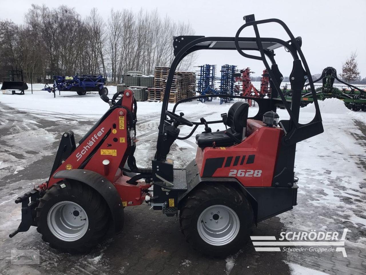 Hoflader del tipo Schäffer 2628, Neumaschine In Jerichow - Kleinmangelsdorf (Immagine 12)