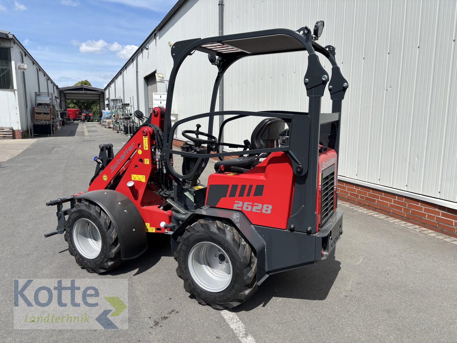 Hoflader of the type Schäffer 2628, Neumaschine in Rieste (Picture 2)