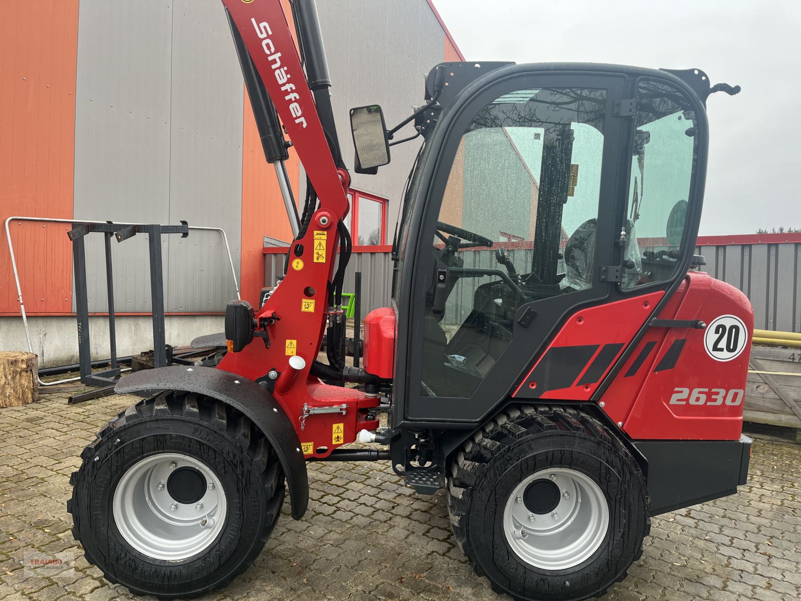 Hoflader des Typs Schäffer 2630 m. Kabine, Neumaschine in Mainburg/Wambach (Bild 1)