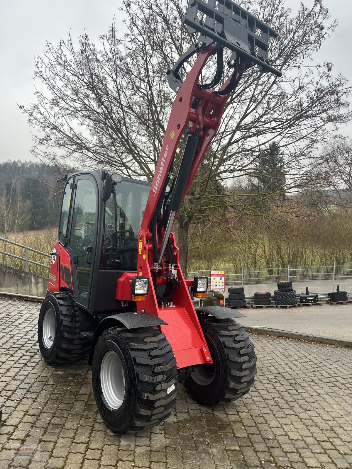 Hoflader des Typs Schäffer 2630 m. Kabine, Neumaschine in Mainburg/Wambach (Bild 2)