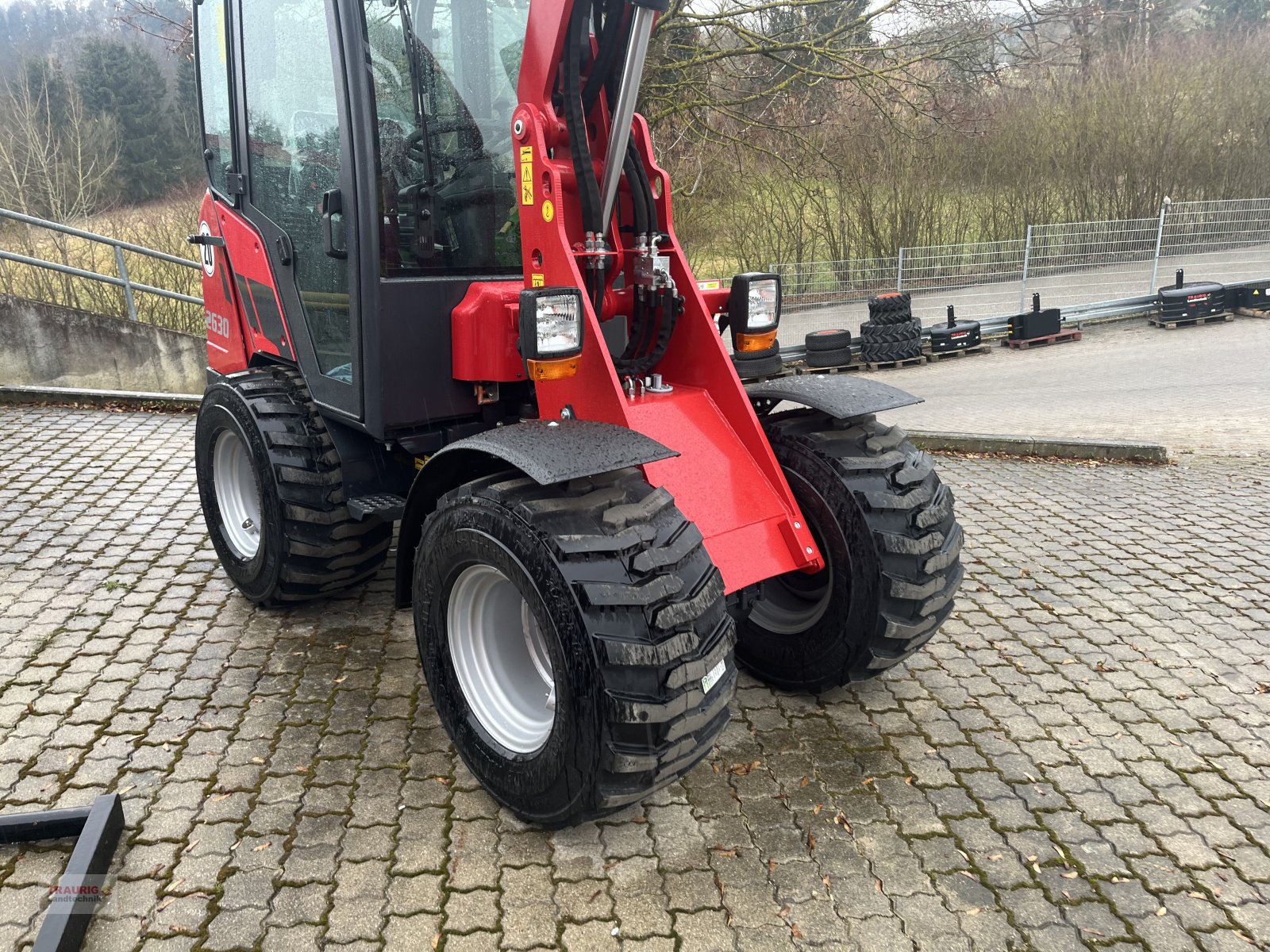 Hoflader des Typs Schäffer 2630 m. Kabine, Neumaschine in Mainburg/Wambach (Bild 4)
