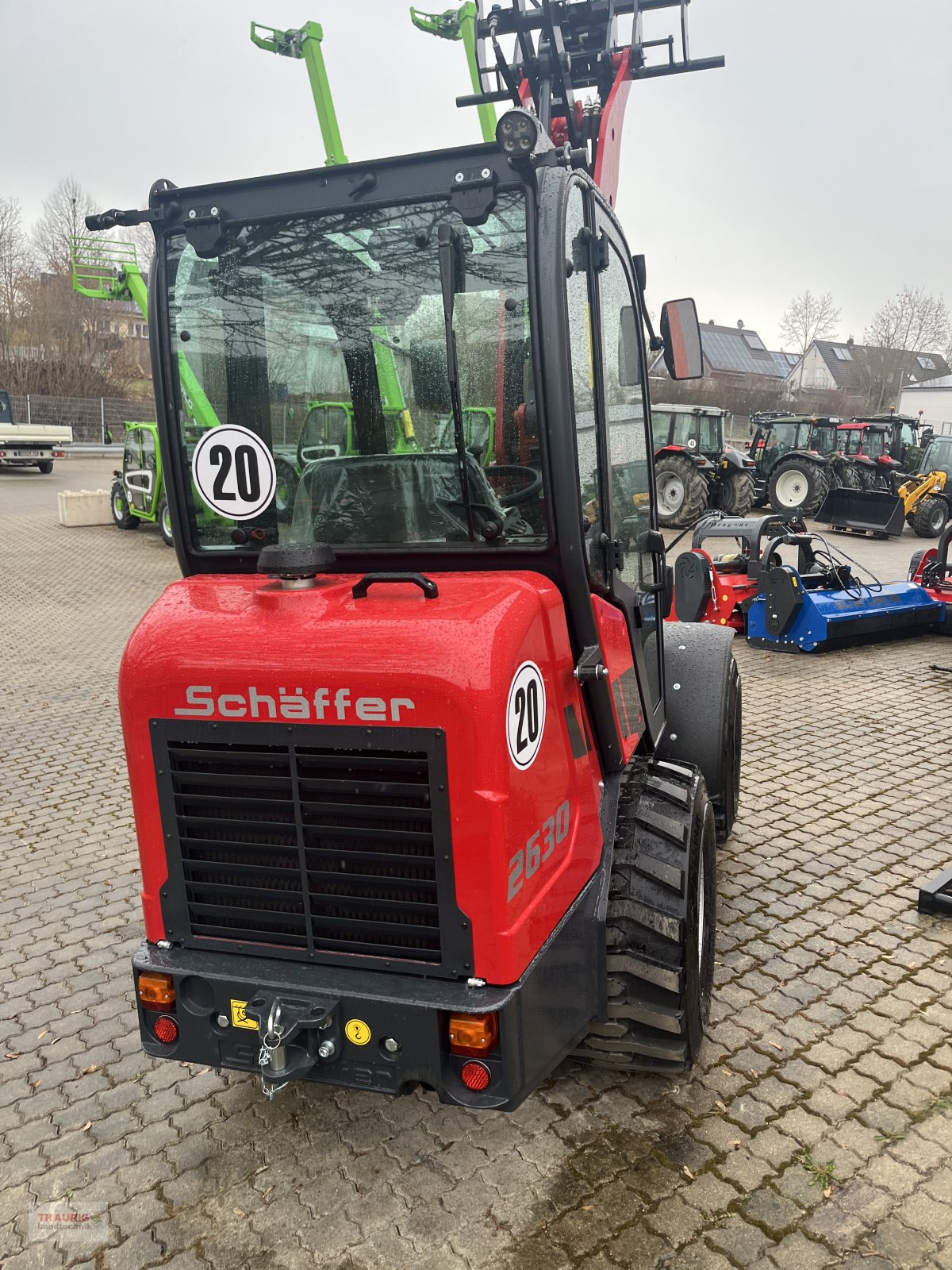 Hoflader des Typs Schäffer 2630 m. Kabine, Neumaschine in Mainburg/Wambach (Bild 7)