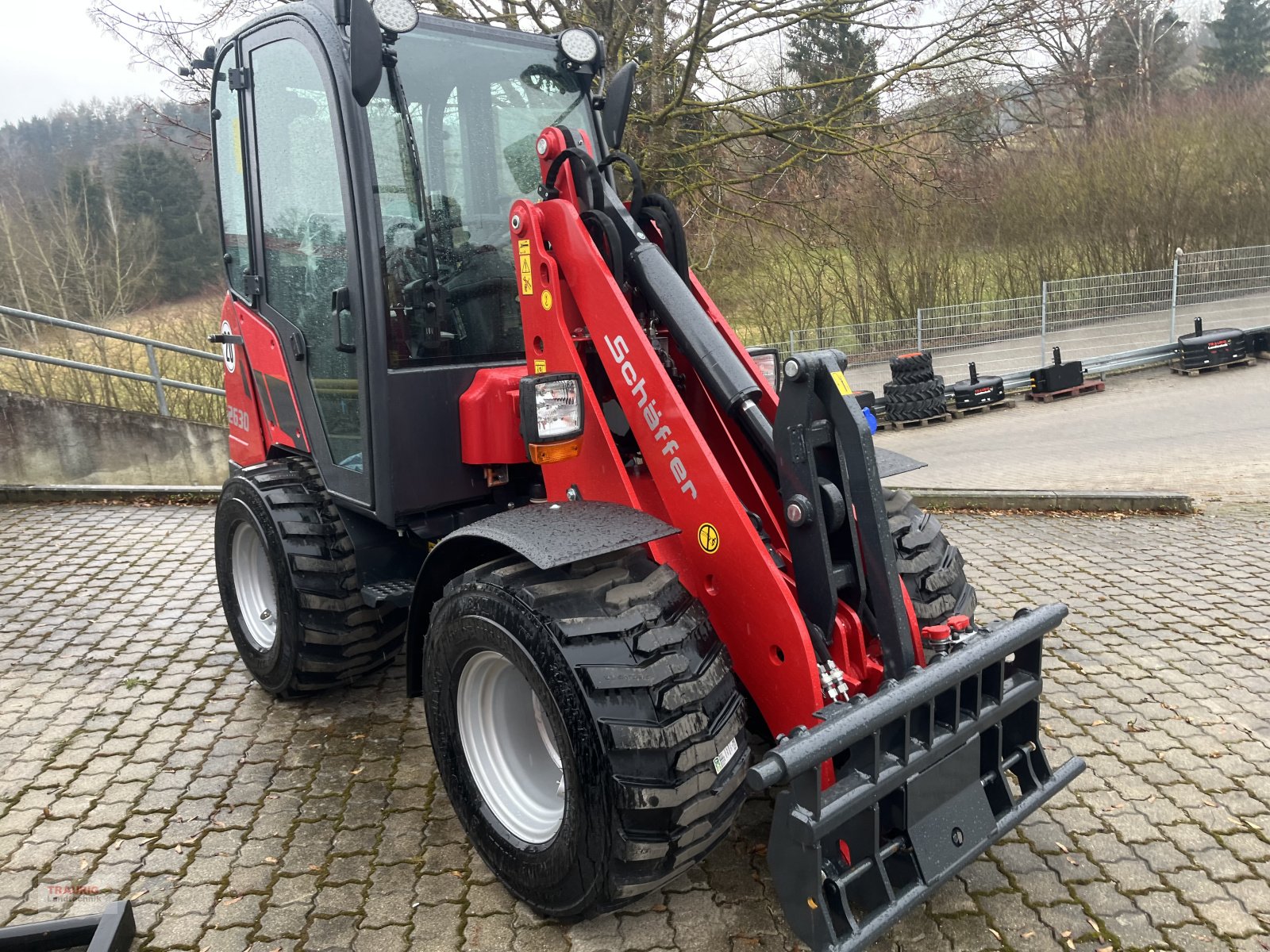 Hoflader des Typs Schäffer 2630 m. Kabine, Neumaschine in Mainburg/Wambach (Bild 13)