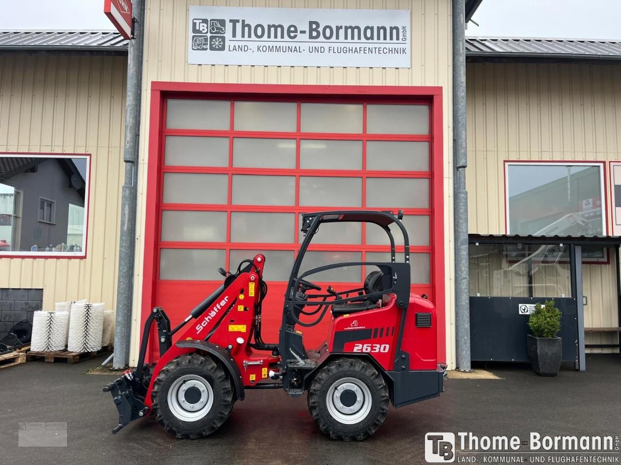 Hoflader типа Schäffer 2630, Neumaschine в Prüm (Фотография 1)