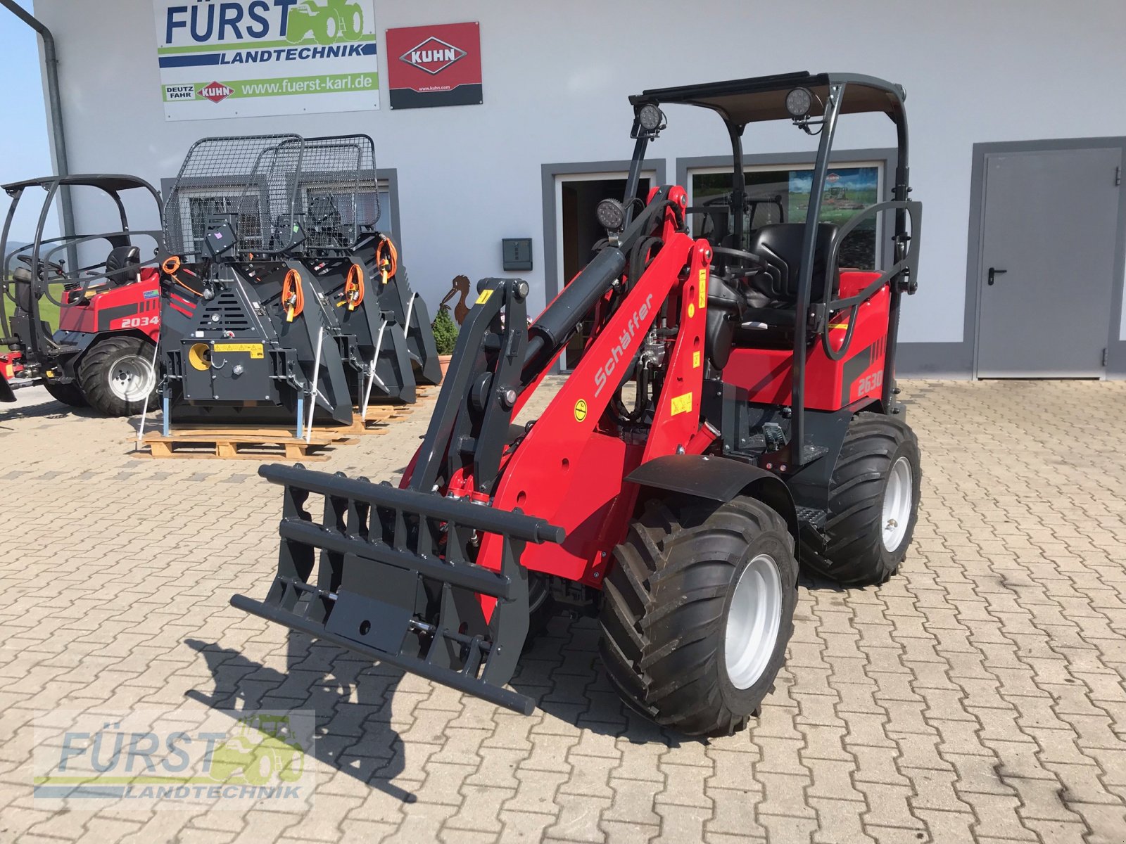 Hoflader typu Schäffer 2630, Neumaschine v Perlesreut (Obrázek 2)